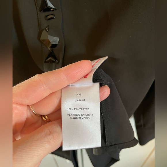 💛Lily Moss Jeweled Button Up Shirt. Size 2X. - Picture 4 of 4